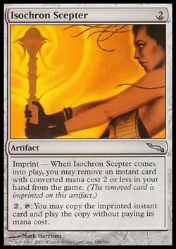 MTG ISOCHRON SCEPTER POOR - SCETTRO ISOCRONO - MRD - MAGIC - Image 1