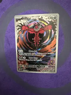 Pokemon TCG Yveltal Paradox Rift Illustration Rare 205/182 NM/MINT - Image 3