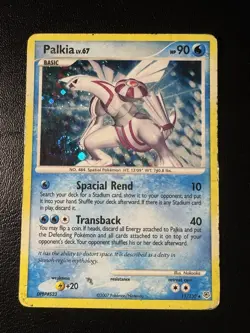 Palkia 11/130 Holo Pokemon TCG Diamond & Pearl HP - Image 1