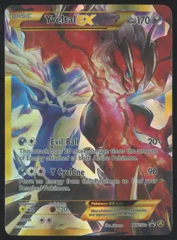 Pokemon TCG XY Black Star Promo XY150a Yveltal Full Art - Image 1