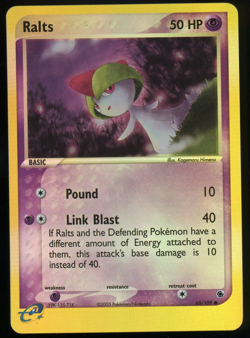 Pokemon 2003 Ex Ruby & Sapphire - Ralts - Reverse Holo - 68 - Image 1