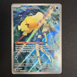 Pokemon Misty's Psyduck 193/182 SV10 Destined Rivals Illustration Rare Holo - Image 1