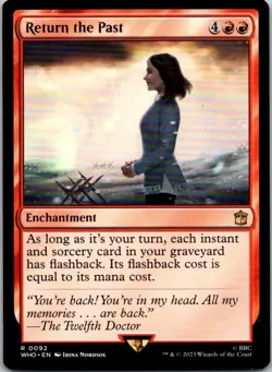 Magic the Gathering HP Return the Past Doctor Who Commander MTG Free Shipping! - Image 1