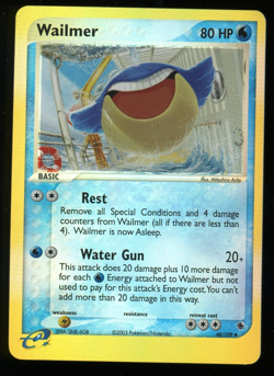 Pokemon 2003 Ex Ruby & Sapphire - Wailmer - Reverse Holo - 48 - Image 1