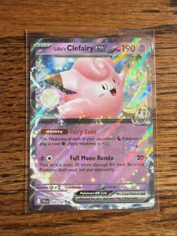 Pokemon Lillie's Clefairy ex JTG 2 Cards (173/159 and 056/159) - Image 3