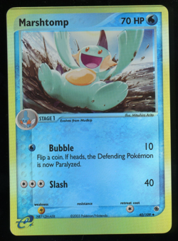 Pokemon 2003 Ex Ruby & Sapphire - Marshtomp - Reverse Holo - 40 - Image 1