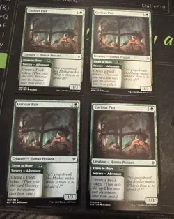 Curious Pair X4 Throne of Eldraine Magic the Gathering MTG - Image 1
