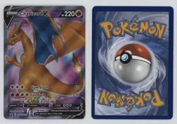 Charizard V (2020 Champions Path) Pokemon Sword & Shield Black Star Promo - Image 3