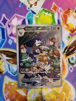 Excadrill 174/162SV05: Temporal Forces Illustration Rare Pokemon TCG Card - Image 1