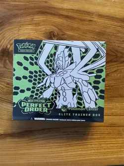 POKEMON TCG MEGA EVO PERFECT ORDER POKEMON CENTER ETB ELITE TRAINER BOX SEALED A - Image 1