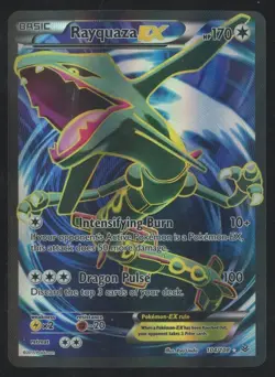 Pokemon TCG Roaring Skies #104/108 Rayquaza EX Ultra Rare Auction #1 - Image 1