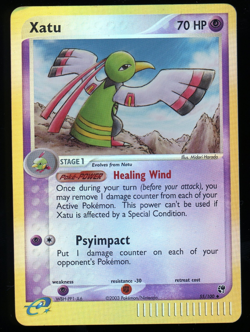 Pokemon 2003 Ex Sandstorm - Xatu - Reverse Holo - 55 - Image 1