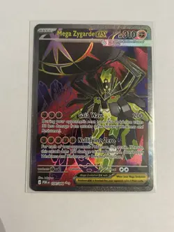 Mega Zygarde ex 104/088 - Full Art Ultra Rare - Pokemon TCG: Perfect Order - NM - Image 1