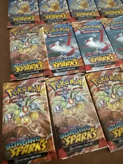 20 Packs! Pokemon Surging Sparks Scarlet & Violet - Booster Packs x 20 - Image 2