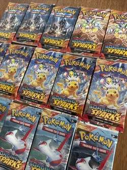 20 Packs! Pokemon Surging Sparks Scarlet & Violet - Booster Packs x 20 - Image 3