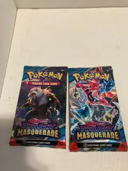 Pokemon Twilight Masquerade 2 Booster Packs 820650863240 - Image 2