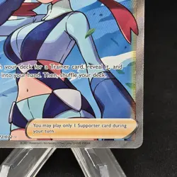Skyla Full Art Trainer Supporter Ultra Rare Shining Fates Pokemon 72/72 - Image 3