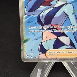 Skyla Full Art Trainer Supporter Ultra Rare Shining Fates Pokemon 72/72 - Image 4