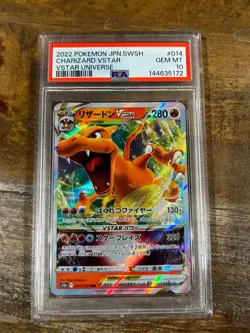 POKEMON 2022 Japanese Vstar Universe CHARIZARD Vstar #014 PSA 10 Gem Mint - Image 1