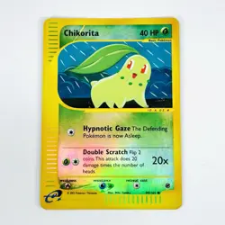 Chikorita 099/165 Expedition Base Set Reverse Holo 2002 Pokemon Fast Shipping HP - Image 1