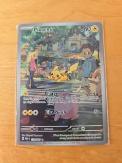 carte pokemon pikachu 173/165 - Image 1