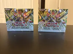 YUGIOH DUELISTS ADVANCE (2) BOOSTER BOXES NEW SEALED 24 PACKS PER BOX ENG 1ST ED - Image 1