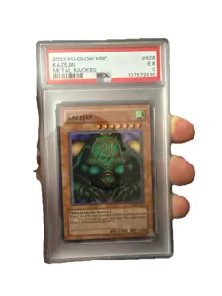 Yu-Gi-Oh PSA Graded Lot (9) Dark Paladin Jinzo Red-Eyes Blue-Eyes Toon + More - Image 3