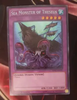 Yu-Gi-Oh! Sea Monster Of Theseus Secret Rare MP17-EN231 1st Ed Light Play - Image 1