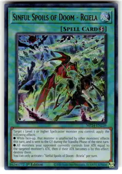 Yugioh! Sinful Spoils of Doom - Rciela - MP24-EN239 - Ultra Rare - 1st Edition N - Image 1