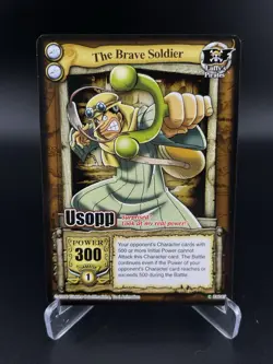 One Piece Passage Grand Line CCG 2006 Usopp The Brave Soldier Non-Holo CH087 LP - Image 1