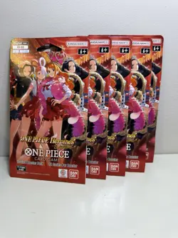 5x One Piece Card Game EB-03 One Piece Heroines Edition Sleeved Booster Pack - Image 1