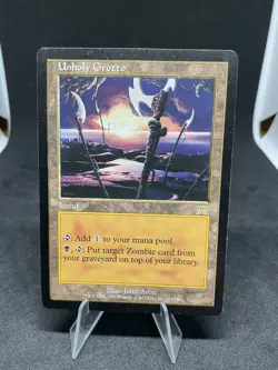 Unholy Grotto Onslaught Regular MTG 327 HP - - Image 1