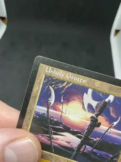 Unholy Grotto Onslaught Regular MTG 327 HP - - Image 3