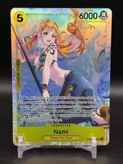 One Piece Heroine’s Edition Extra Booster Nami EB03-053 SR English NM - Image 1