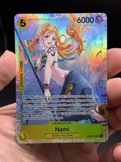 One Piece Heroine’s Edition Extra Booster Nami EB03-053 SR English NM - Image 3