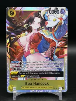 Boa Hancock OP14-112 Super Rare The Azure Sea’s Seven One Piece English NM - Image 1