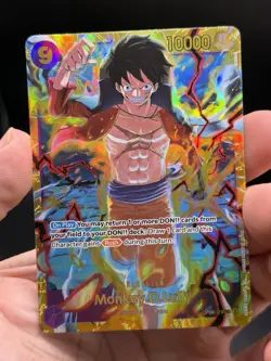 One Piece Monkey.D.Luffy OP09-119 SEC Emperors In The New World English NM - Image 3