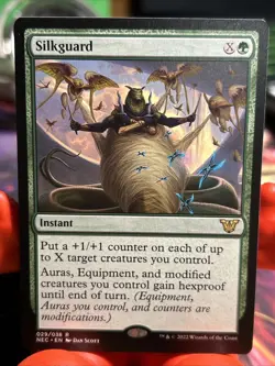 Silkguard- Commander: Neon Dynasty Regular MTG Free Shipping! - Image 1
