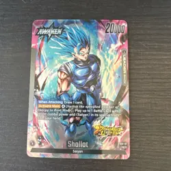 Dragonball Z Shallot Leader Saiyan Dragonball Legend Fusion World Foil Card - Image 1