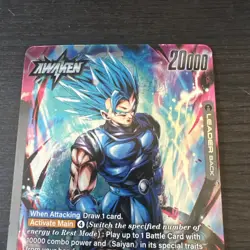 Dragonball Z Shallot Leader Saiyan Dragonball Legend Fusion World Foil Card - Image 2