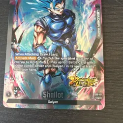 Dragonball Z Shallot Leader Saiyan Dragonball Legend Fusion World Foil Card - Image 3
