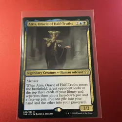 Atris, Oracle of Half-Truths NM #209 Theros Beyond Death MTG NM - Image 1