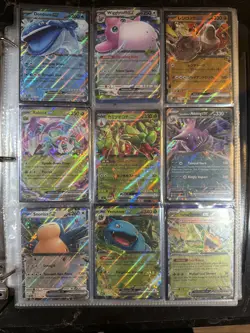 Binder Lot Of Ex Double Rares And More Pokemon Cards - Image 1