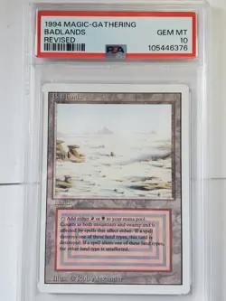 [PSA10] ya03 Mtg Rv Badlands English Psa 10 Gem Mint - Image 1
