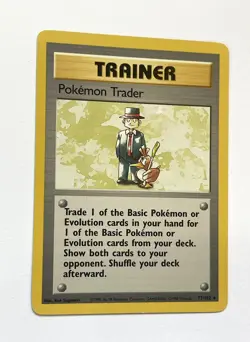 Pokemon Trader Rare Base Set 77/102 Light Play Trading Card LP+ - Image 3