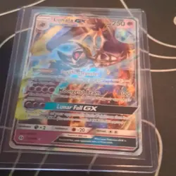 Pokemon TCG Mixed Lot Holo Foil Full Art Orbeetle VMAX Lunala GX Mewtwo EX Cards - Image 4