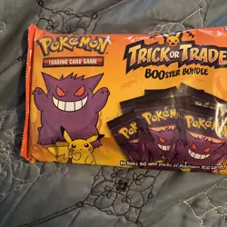 Nintendo Pokemon TCG BOOster Trick Or Trade Trading Card Game - 120 Cards 820650850783 - Image 1