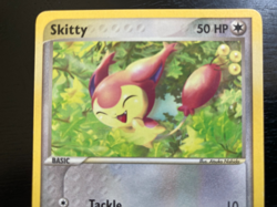 EX Ruby & Sapphire 2003 Non Holo Pokemon Cards. Delcatty 29/109 & Skitty 71/109 - Image 4