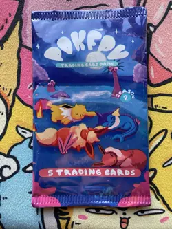 Pokepu v2 Sealed Booster Pack - Derpy Fan Art Cards - Image 1