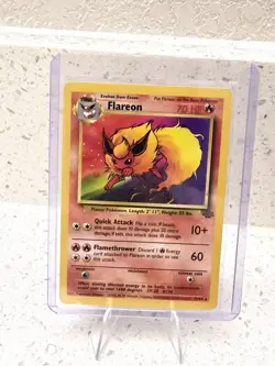 Flareon Card 19/64 Near Mint Pokemon TCG Jungle 1999 - Image 1